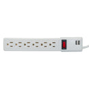 Multicontacto 6 entradas + 2 USB-2