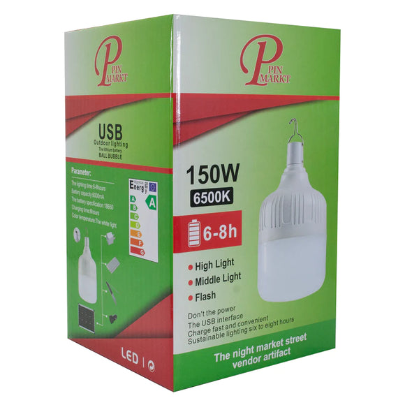 Foco 150 w Led Recargable Pinmarkt