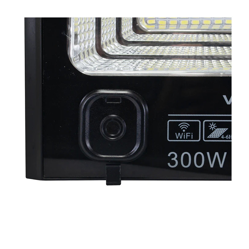 Reflector Led Solar 100 w con Camara Wi Fi Wanergy