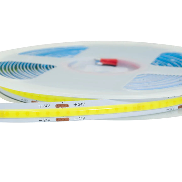 Tira Led COB 252D Amarilla 5 mts Wanergy