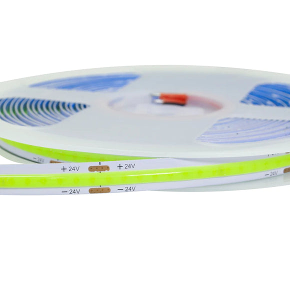 Tira Led COB 252D Verde 5 mts  Wanergy