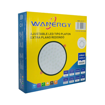 Empotrado 24 w Tipo colmena Led Wanergy
