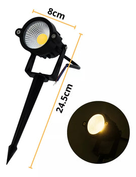 Lampara Para Jardín Dirigible Con Estaca Wanergy - 0