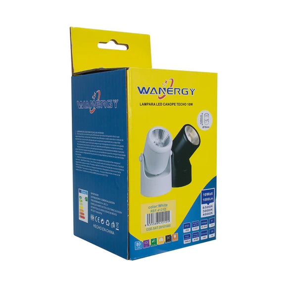 Arbotante Led 10 w 3 Tonos Blanco Wanergy