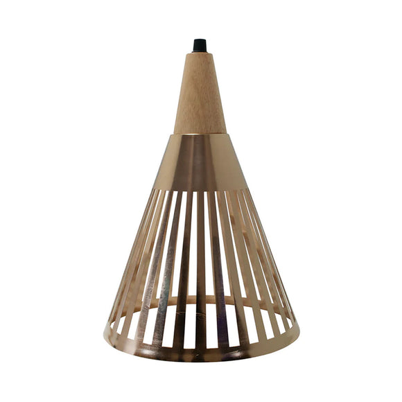 Candil Decorativo Raqueta Dorada Wanergy