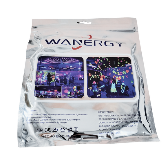 Tira Led 2835 Luz Negra UV 5 mts Wanergy