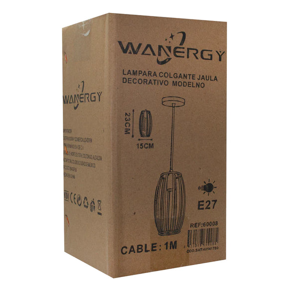 Candil Vintage Jaula 1 Wanergy