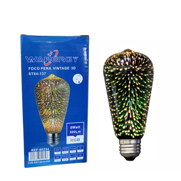 Foco Led Vintage 3D Edison Wanergy