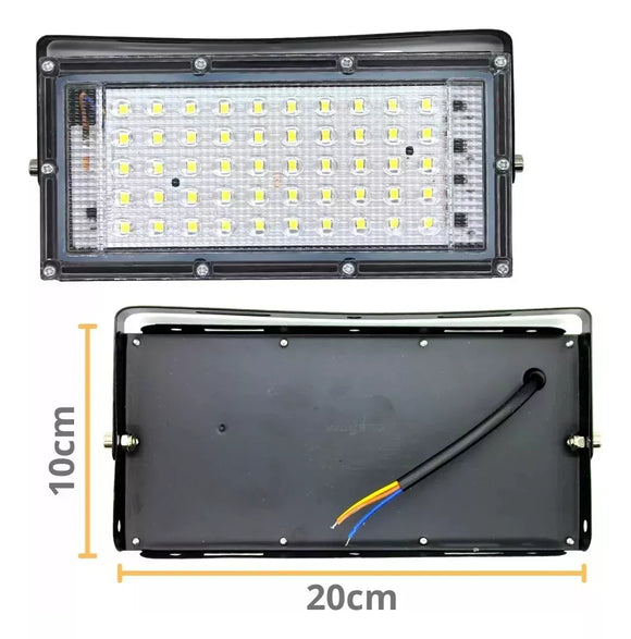 Reflector 50w Luz Calida Wanergy