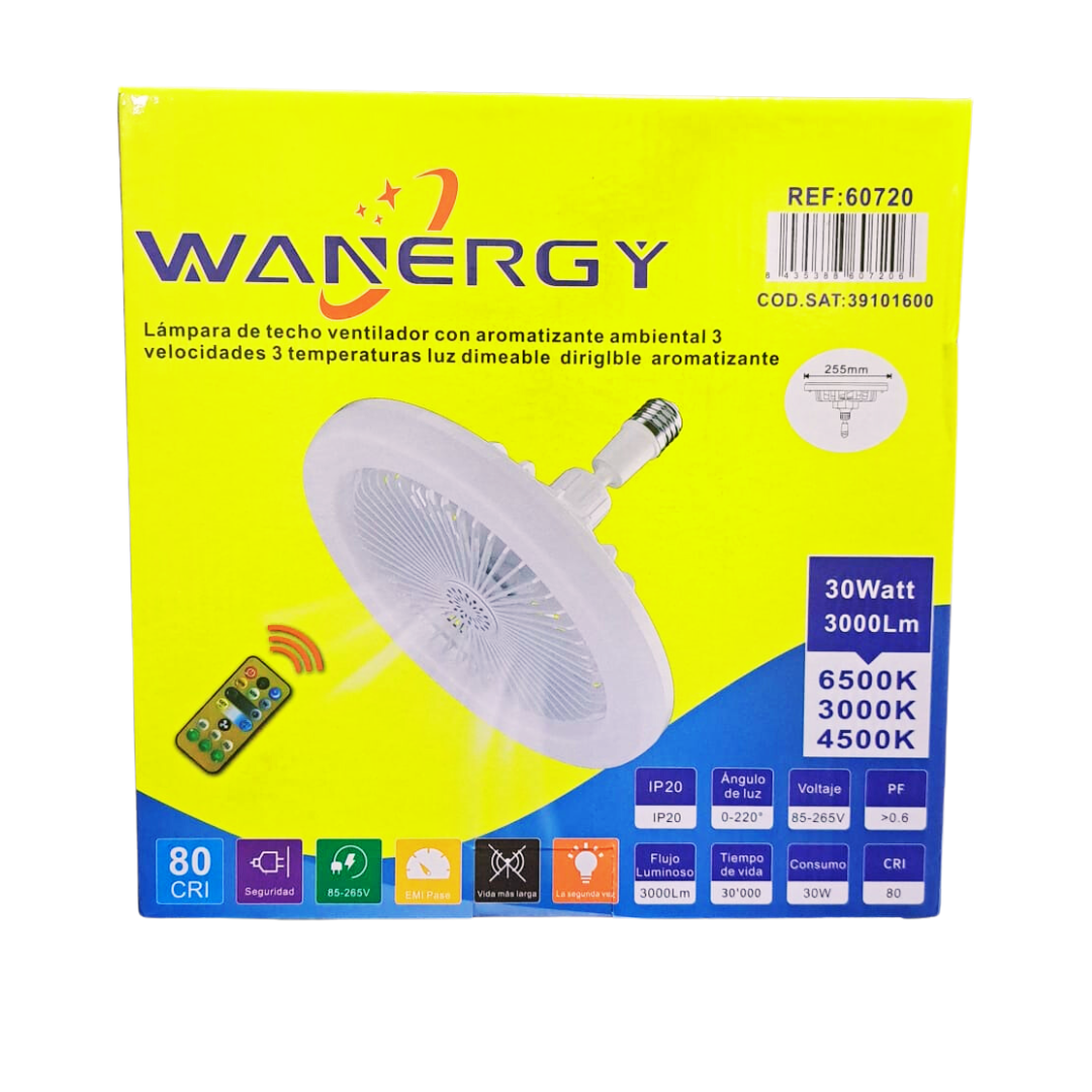 Foco 30w Tipo Ventilador Wanergy