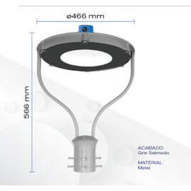 Suburbana Led Industrial c/Fotocelda 50w Wanergy