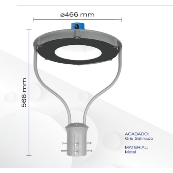 Suburbana Led Industrial c/Fotocelda 50w Wanergy