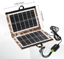 Generador  Solar Recargable Multiconexion 7 w-1