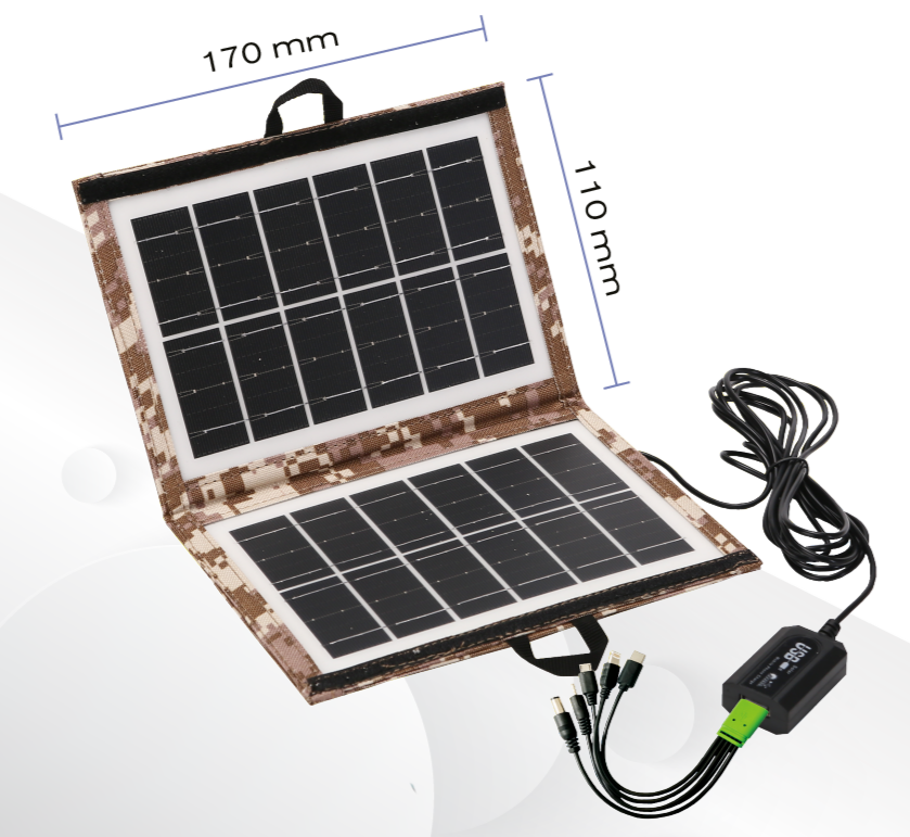 Generador  Solar Recargable Multiconexion 7 w