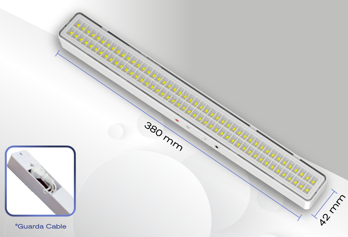 Lampara de Emergencia Recargable 90 Leds