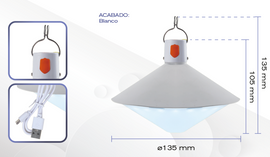Foco Led Recargable UFO 30 W