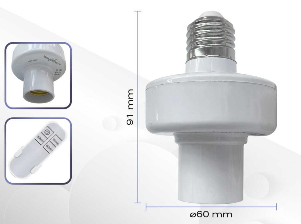 Soquet Inteligente Con Control Remoto Wanergy