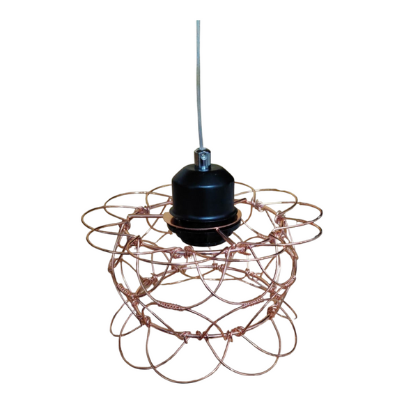 Candil Canasta Cobre Pinmarkt