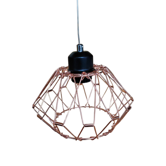 Candil Cobre Canastilla Pinmarkt