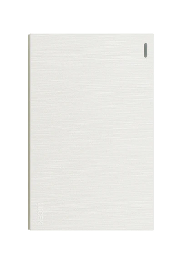 Placa 1 Apagador Sencillo Lucek Flat Blanca