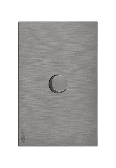 Placa Dimer Lucek Flat Plata