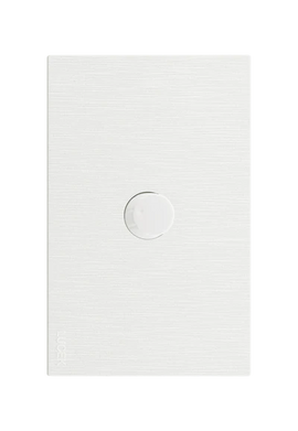 Placa con Dimer Lucek Flat Blanco