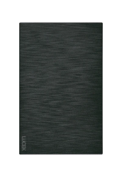 Placa Ciega Lucek Flat Negra