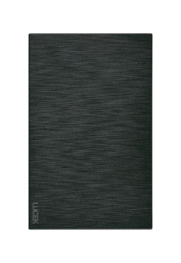 Placa Ciega Lucek Flat Negra