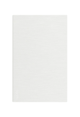 Placa Ciega Lucek Flat Blanca