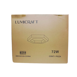 Candil Minimalista Octágono 72 w - 0