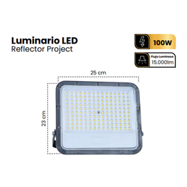 Reflector Project 100w Led Luz Blanca