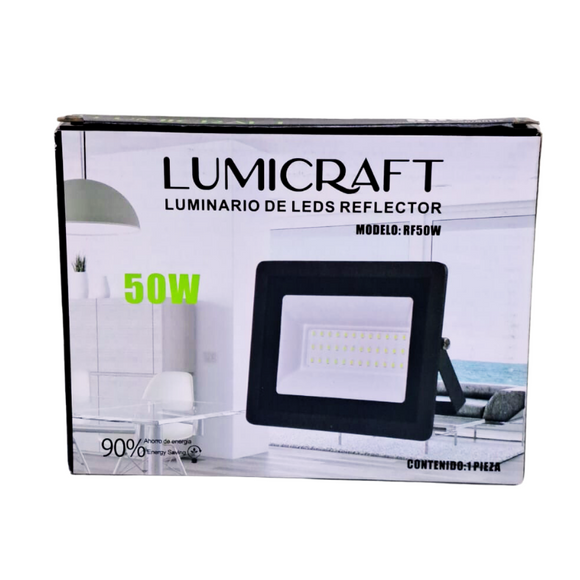 Reflector 50w Slim Multivoltaje