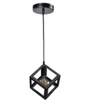 Candil Vintage Cubo Negro-1