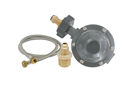 Regulador para Gas Kit 3/8 2 mts