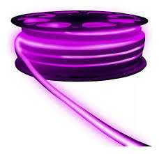 Comprar purpura Tira Led Neón Flex 50 mts 120v