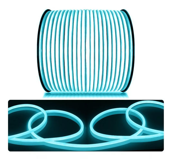 Tira Led Neón 360° Verde 25m Fokasu