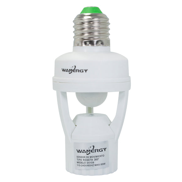 Soquet Sensor de Movimiento Wanergy