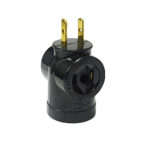 Soquet Ladrón con Clavija Negro