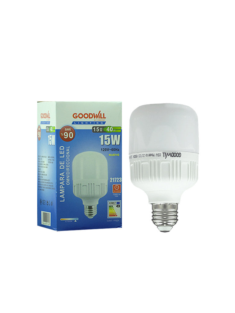 Foco 15W Omnidireccional Led