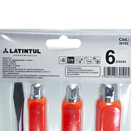 Desarmador Juego 6 pz - 0