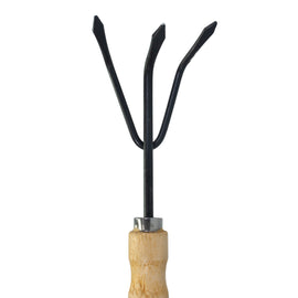Herramienta Cultivador Mango de Madera