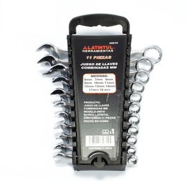Llavex Combinadas 11 pz  mm