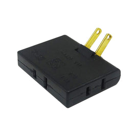 Clavija Bisagra Negra