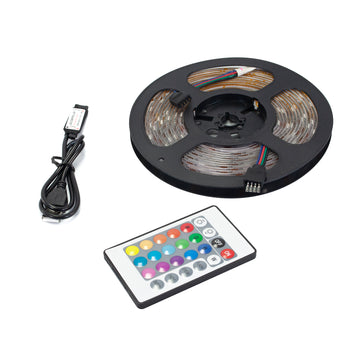 Tira 50x50 RGB  USB Con Control Remoto 5 mts Wanergy