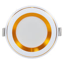 Empotrado 5W 3 Temperaturas Dorado/Blanco-1