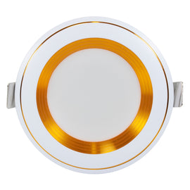 Empotrado 5W 3 Temperaturas Dorado/Blanco