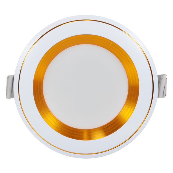 Empotrado 5W 3 Temperaturas Dorado/Blanco