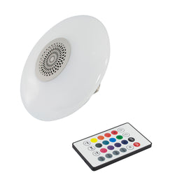 Foco 20w RGB con Bocina y Bluetooth