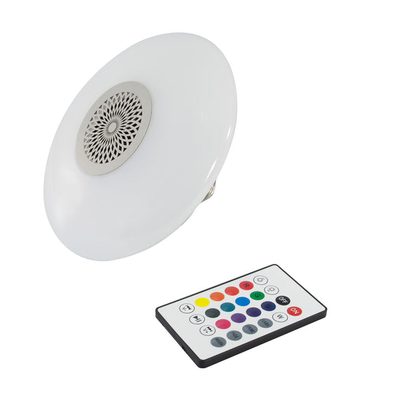 Foco 20w RGB con Bocina y Bluetooth