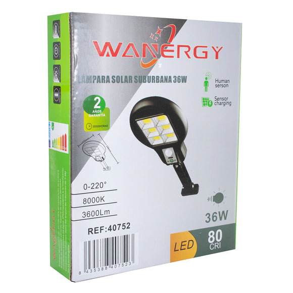 Lampara 36w Suburbana Mini Redonda